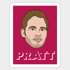Chris Pratt Stickers for Sale