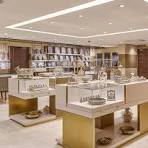 High End Jewellery Shop Display Counter Design