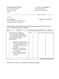 Malaysia ialah negara perlembagaan persekutuan terletak di asia tenggara. Contoh Invois Syarikat Pembinaan