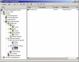 The computer management console contains numerous standalone tools and utilities, including task scheduler. Media Management In Windows