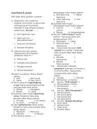 Diterangkan bahwa kudungga mempunyai putra ramai. Contoh Soal Bahasa Sunda Kelas 10 Semester 1 Kurikulum 2013 Contoh Soal Terbaru