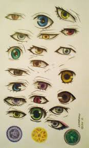 Draw variations of demonic eyes can be fun as you can create different looking demon eyes everytime. Good Anime Demonic Evil Anime Eyes