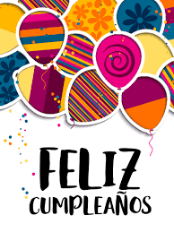 Birthday Greetings In Spanish For A Friend Happy Birthday Balloon Card In Spanish Feliz Cumpleanos Birthday Greeting Cards By Davia Happy Birthday In Spanish Happy Birthday Flower Happy Birthday Cards