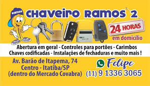 Chaveiro Felipe 24 horas