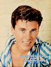 In my memories today, very cool cover by Bill Mumy ❤️🎸💯 #RickyNelson  #BillMumy #neverbeanyoneelsebutyou