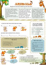 Algunas frases equivalentes a 'don't worry about it' en español: Reading Texts About Animals English Esl Worksheets For Distance Learning And Physical Classrooms