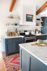 When it came time to pick a white color for our farmhouse kitchen remodel, there was no question: 10 Stunning Farmhouse Kitchens With Coloured Cabinets The Happy Housie