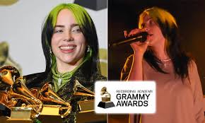 With billie eilish, finneas o'connell, maggie baird, patrick o'connell. Billie Eilish At The Grammys 2021 Your Guide To Her Nominations Performances More Capital