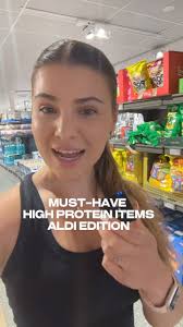 MUST-HAVE HIGH PROTEIN ITEMS FROM ALDI! They're all worth it, make sure you  watch for my staples at the end 🙈 #aldi #highprotein #highproteinmeals  #aldiitems #groceryhaul #protein #caloriedeficit #snacks #aldiaustralia  #aldifinds #fitness