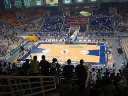 The basketball competitions are held at the saitama super arena in saitama, while the 3x3 competitions are held at the temporary aomi urban sports park in tokyo. File Athens Olympic Basketball Court 1 Jpg Wikimedia Commons