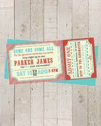 Circus Invitation Vintage Circus Birthday Invite Etsy Circus Invitations Circus Birthday Circus Party