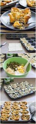 Green Bean Casserole Crescent Cups Recipe Thanksgiving Dishes Green Bean Casserole Crescent Cups Recipes