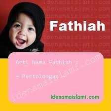 Nama adalah ciri atau tanda, maksudnya adalah orang yang diberi nama dapat mengenal dirinya atau dikenal oleh orang lain. Ini Arti Nama Fathiah Dalam Islam Idenamaislami Com