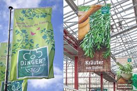 Hier Wachst Die Freude Where Happiness Grows Dinger S Gartencenter Corporate Design Designatics