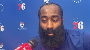 James Harden says he originally had plans to retire a 76er, but the front  office had other plans that diverged from his. Says trade request was a  business move to provide for his family: