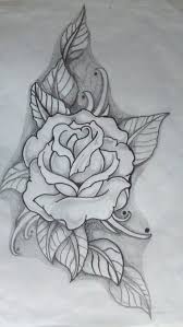Pin By Cristina On Uniquely Beautiful Rose Sketch Rose Drawing Tattoo Rose Tattoos
