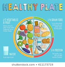 Kids Healthy Plate Stock Illustrations Images Vectors