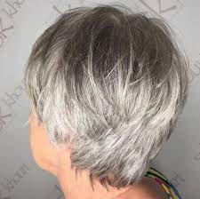 65 Gorgeous Gray Hair Styles Short White Hair Gorgeous Gray Hair Hairstyles For Seniors