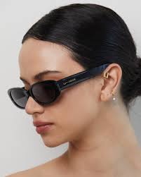 Buy Lu Goldie Evie Black/Dark Grey Lenses