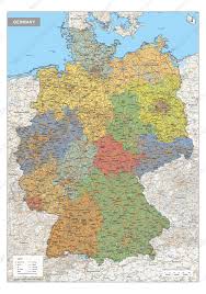 De kaart van duitsland kan worden afgedrukt en gedownload op deze pagina. Digitale Duitsland Kaart Staatkundig 1564 Kaarten En Atlassen Nl