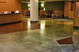 Allow the acetone concrete dye mix to sit for 30 minutes. Adding Color To Polished Concrete Floors Concrete Decor