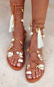 Afrodite Bridal Flat Sandals White Beach Wedding Sandals Bridal Sandals Wedding Shoes Flats Sandals Bridal Flat Sandals