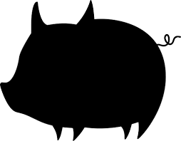 Farm Pig Animal Free Svg Image Icon Pig Silhouette Image Icon Animal Free