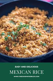 Mexican Rice Easy Mexican Dishes Weeknight Dinner Recipes Easy Rice Recipes For Lunch