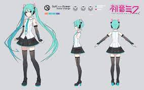 Hatsune Miku V4 Concept Art Hatsune Miku Hatsune Vocaloid
