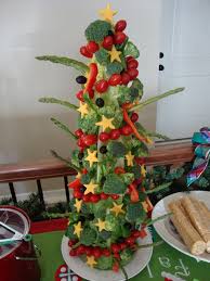 Visit this site for details: Vegetable Christmas Tree A Styrofoam Cone Is Under It Romaine Leaves Covering The Cone And All Of The Veggi Christmas Food Christmas Vegetables Cheese Stars