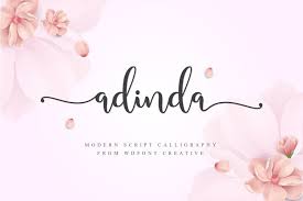 Last updated on october 31, 2017. Adinda Script 238083 Script Font Bundles