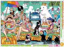 Color Spreads One Piece Chapter One Piece Comic One Piece Manga