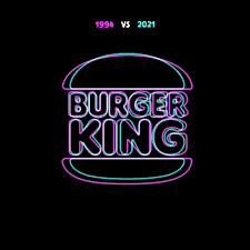 — burger king (@burgerking) january 7, 2021 in an interview with business insider, the company's global chief marketing officer fernando machado shared that the fast food chain removed the color blue from its logo because it doesn't sell any blue food, and removed the reflective gleam from the buns because buns don't shine. Burger King 1994 Logo Vs 2021 Logodesign