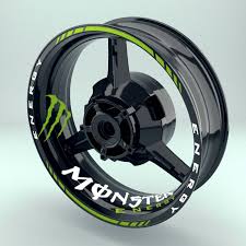 Felgenaufkleber Wheelsticker Monster Energy Startseite Felgen Motorrad Aufkleber Autofelgen