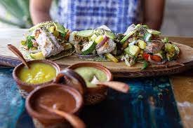 Fish taco, puerto escondido (oaxaca). In Search Of The Best Fish Tacos In Puerto Escondido Why We Seek
