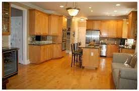 A dramatic, modern, backsplash and a simple flooring solution will if you think matte or chalk surface kitchen cabinets are for you, consider a glass mosaic backsplash coupled with a nice engineered wood plank flooring. The Dreaded Orange Kitchen Decorating By Donna Intuitive Color Expert
