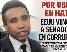 POR OBRAS EN HAITÍ EEUU VINCULA A SENADOR RD EN CORRUPCIÓN