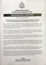 Skop taklimat pendahuluan definasi jenayah juvana perundangan. Polis Johor Facebook