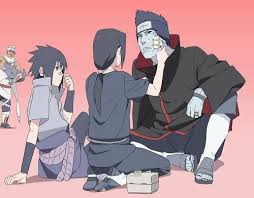 Itachi Is So Focused On Kisame S Wounds And Sasuke Is All Oh Hey Bro Look Ow Mine Hurts Too Pay Attention To Me Naruto Shippuden Anime Itachi Anime Naruto