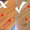 Leave the packaged laminate boards in the room where laminate flooring is still a natural wood product and therefore expands and contracts with the humidity in the air. 1