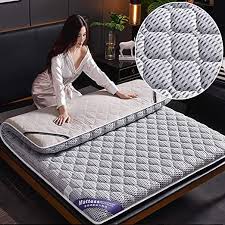 Plush Thicken Flannel Mattress Foldable Mats Futon Not Slip Mattress Topper Keep Warm Comfortable Tatami Fl In 2020 Japanese Floor Mattress Mattress Mattress On Floor