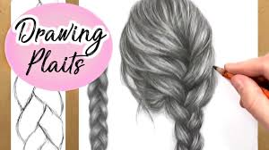 How i draw hair by ribkadory on deviantart. How To Draw A Plait Braid Hair Drawing Tutorial Step By Step Youtube