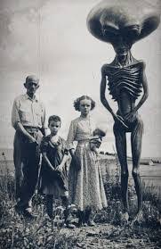 Historical alien encounter legends in South America