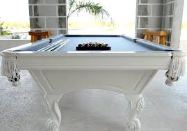 Pool Table Gorgeous Pool Table Makeover From Design Sponge White Pool Table Table Makeover Pool Table Room