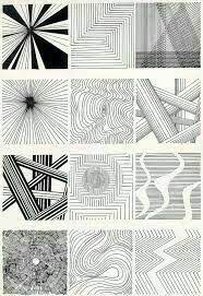 Cizgi Nokta Calismalar Soyut Desen Optik Illuzyon Sanati Zentangle Desenler
