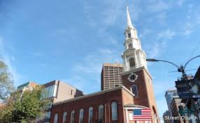 Park street church is a historic stop on the freedom trail. Park Street Church