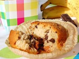 Recette De Muffins Banane Amande Et Pepites De Chocolat Recette Pepite Chocolat Recette Muffin Muffins