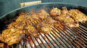 Some jerk grilled chicken recipes aren't that flavorful. Spicy Grilled Jerk Chicken Thighs Smoked Bbq Source