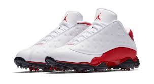 Jordan brand's lone pro golfer, keegan bradley, has recently been blessed with numerous jb pes. Nike Releases Air Jordan 13 Golf Shoes This Is The Loop Golf Digest