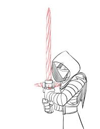 How To Draw Kylo Ren Disney Infinity Style Starwars Com Star Wars Art Drawings Disney Infinity Infinity Drawings
